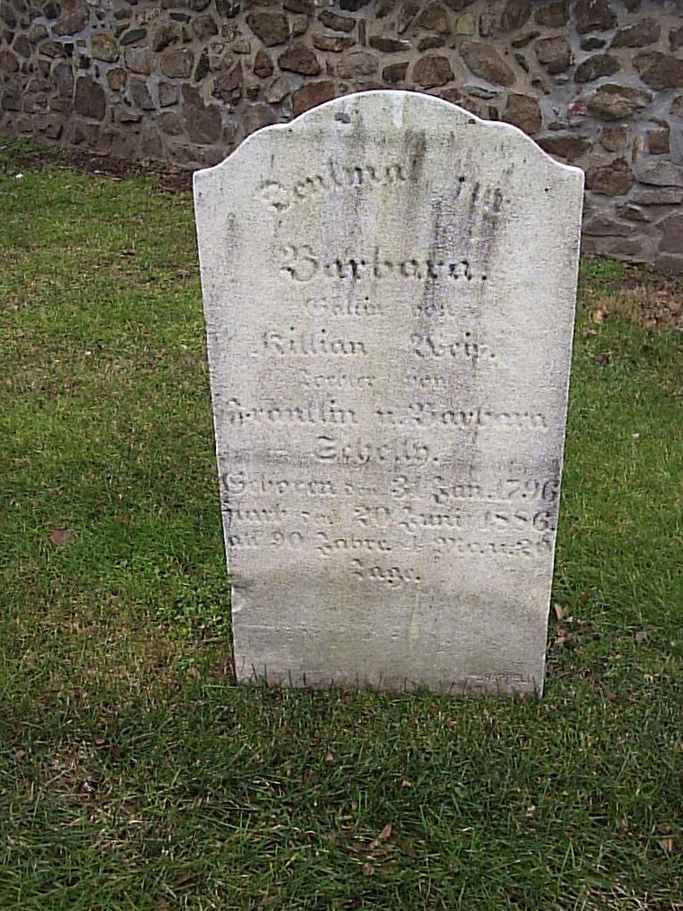 Barbara Weis grave