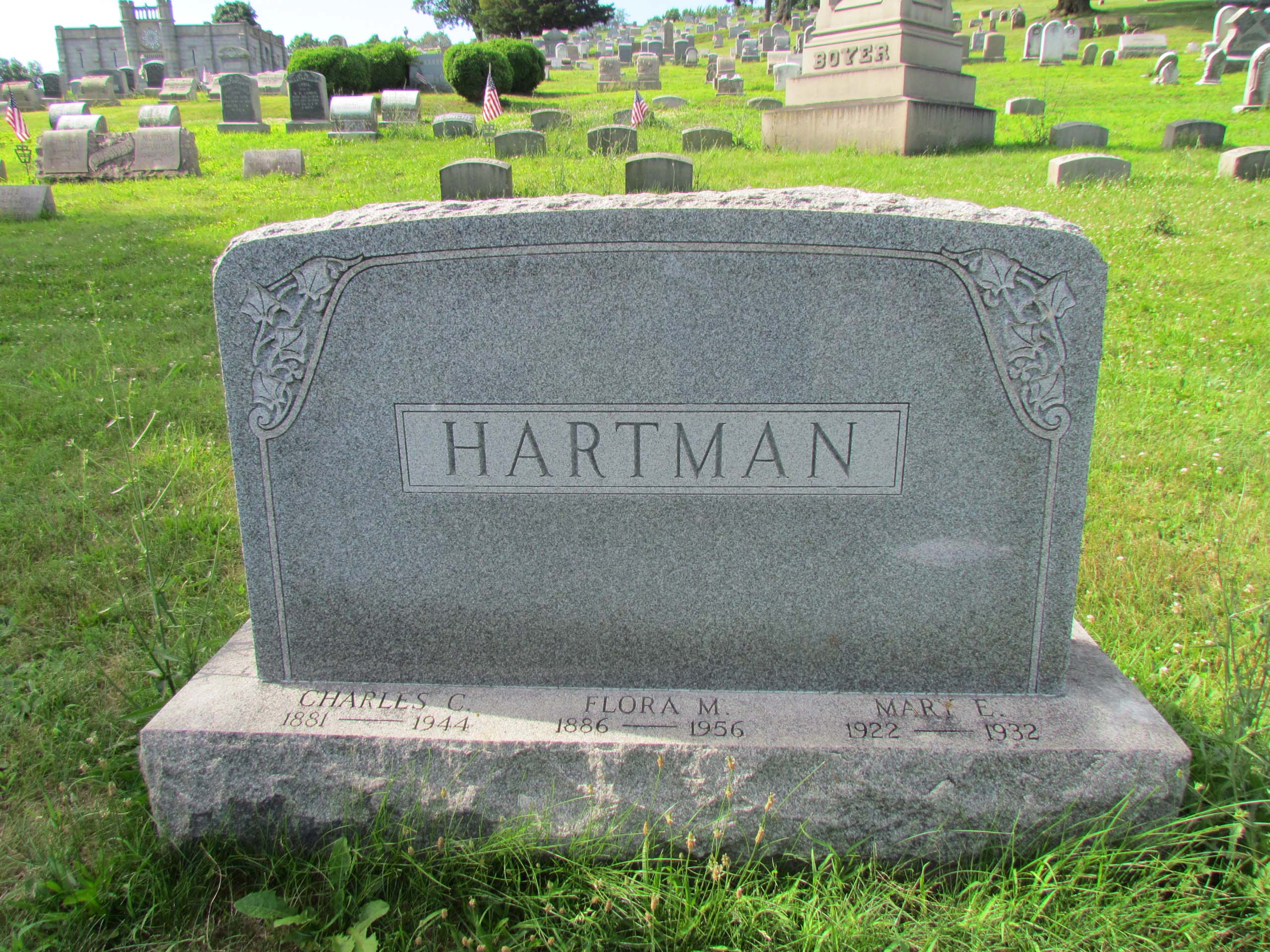 Charles Conrad HARTMAN grave