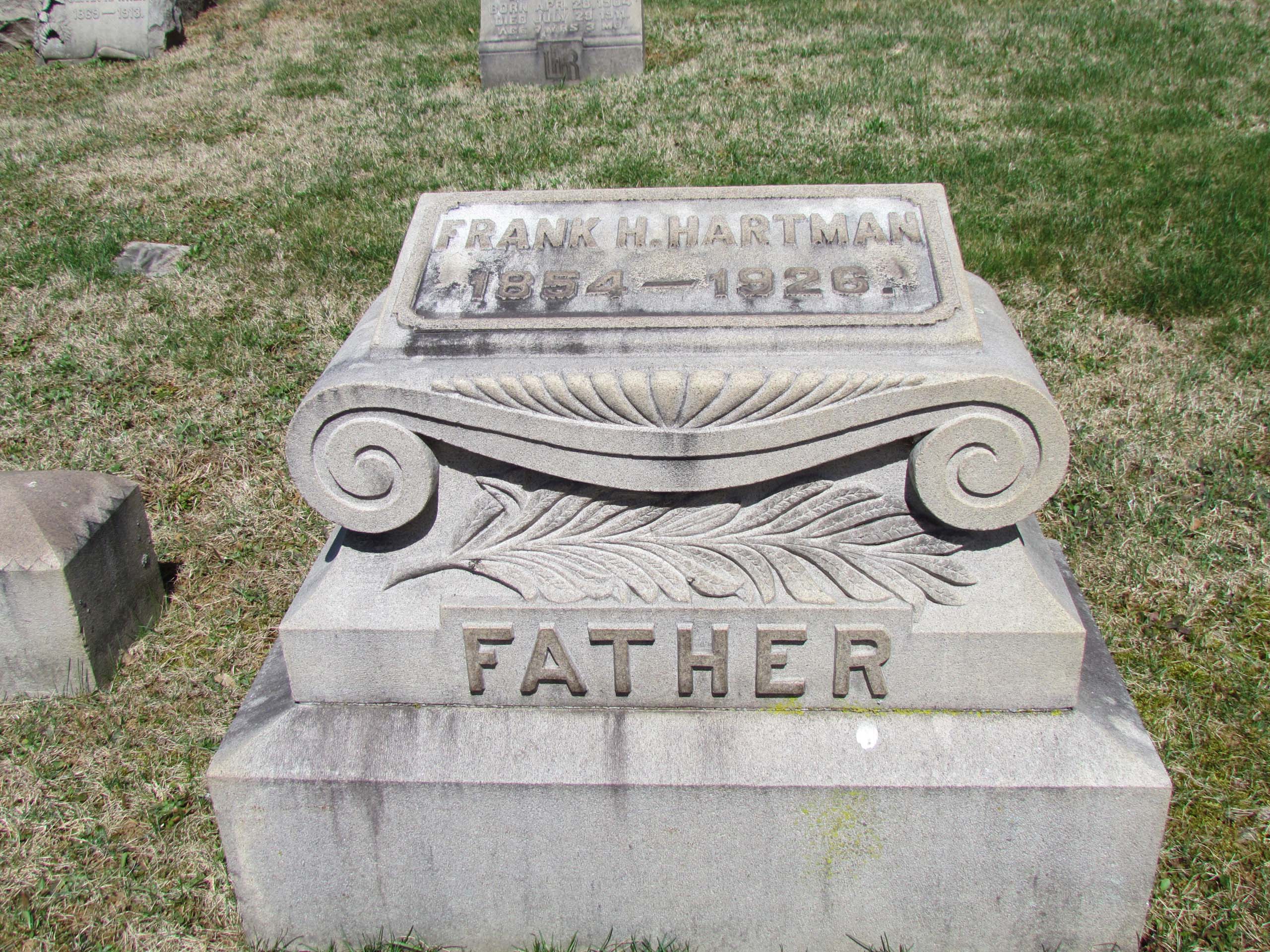 Frank H. HARTMAN grave
