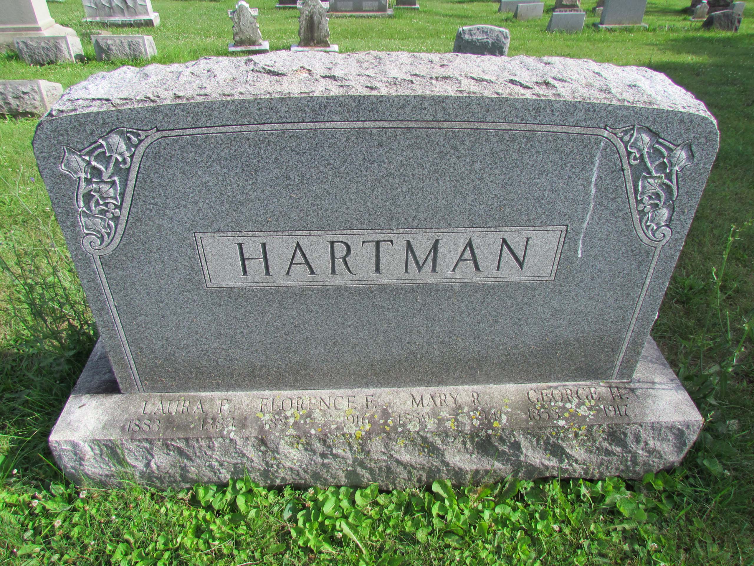 George H. and Mary R. HARTMAN grave