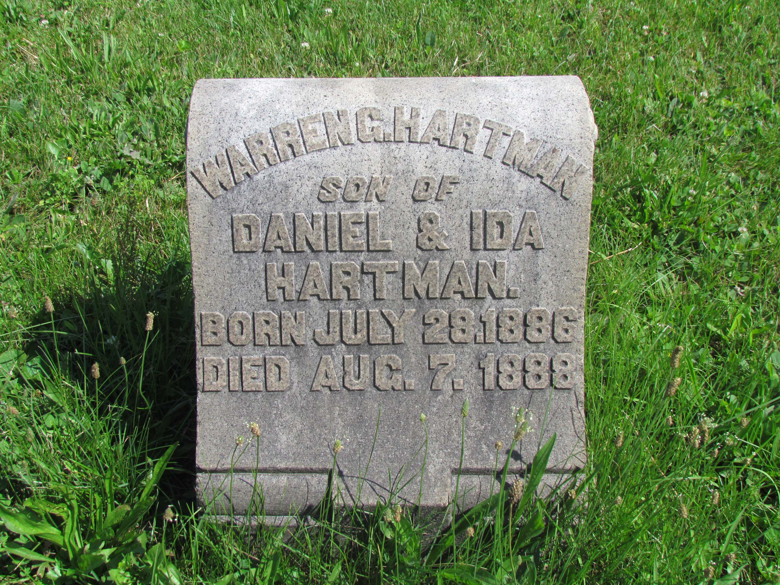 Warren G. HARTMAN grave