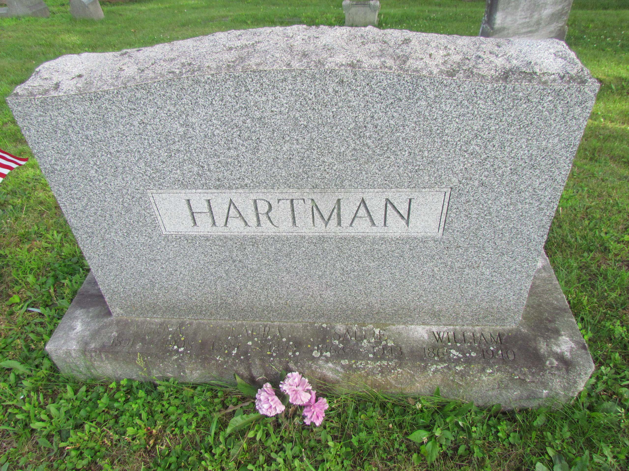 William, Sallie, Laura, and Verna HARTMAN